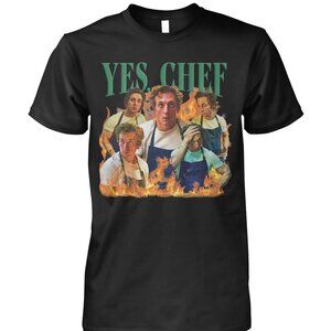 Yes Chef T-Shirt | Jeremy Allen White The Bear Inspired Graphic Tee 90